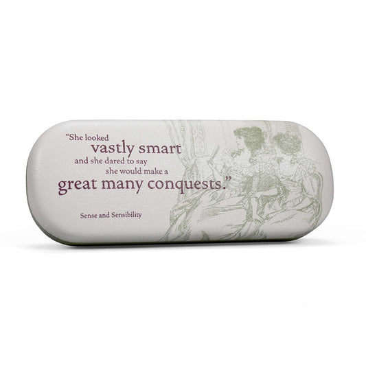 Étui à lunettes Jane Austen - rigide Pulteney Press