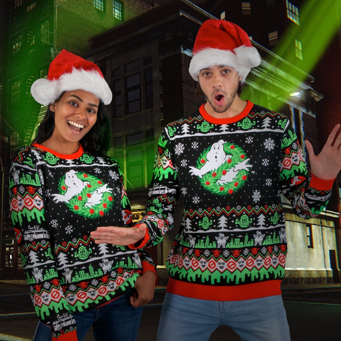 Pull de Noël Ghostbusters
