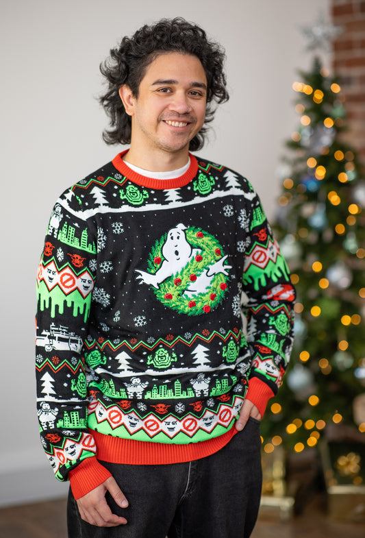 Ghostbusters karácsonyi pulóver