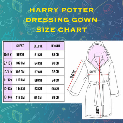 Peignoir – Harry Potter – noir