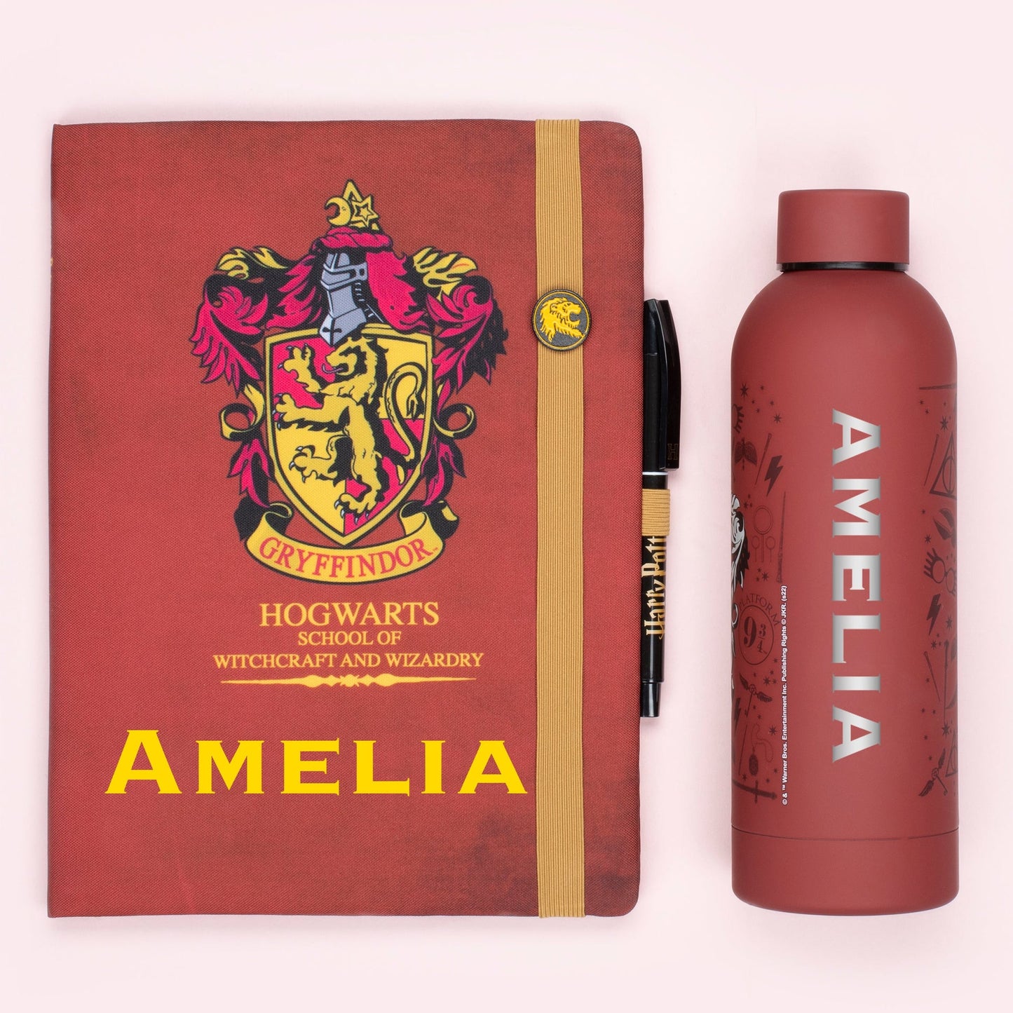 Gourde en acier inoxydable – Harry Potter acier inoxydable Bottle – Burgundy