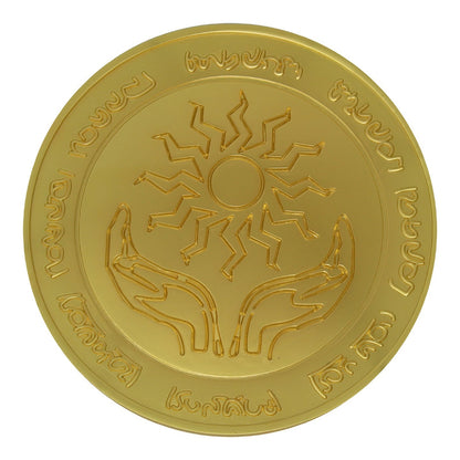 Médaillon collector Dungeons & Dragons - 24K Gold Plated Amulet of Health