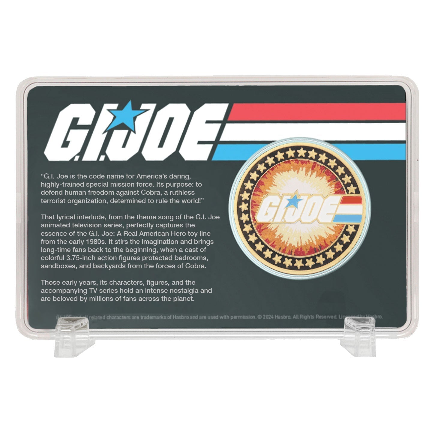 Pièce collector G.I. - Joe: A Real American Hero 60th Anniversary 24K Gold PlatedPPièce collector G.I. - Joe: A Real American Hero 60th Anniversary 24K Gold PlatediPièce collector G.I. - Joe: A Real American Hero 60th Anniversary 24K Gold PlatedèPièce collector G.I. - Joe: A Real American Hero 60th Anniversary 24K Gold PlatedcPièce collector G.I. - Joe: A Real American Hero 60th Anniversary 24K Gold PlatedePièce collector G.I. - Joe: A Real American Hero 60th Anniversary 24K Gold Plated Pièce collector G.I.
