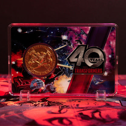 Pièce collector Transformers - 40th Anniversary 24K Gold PlatedPPièce collector Transformers - 40th Anniversary 24K Gold PlatediPièce collector Transformers - 40th Anniversary 24K Gold PlatedèPièce collector Transformers - 40th Anniversary 24K Gold PlatedcPièce collector Transformers - 40th Anniversary 24K Gold PlatedePièce collector Transformers - 40th Anniversary 24K Gold Plated Pièce collector Transformers - 40th Anniversary 24K Gold PlatedcPièce collector Transformers - 40th Anniversary 24K Gold Platedo
