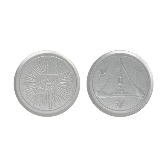 Set de 4 sous-verres métal embossés Harry Potter
