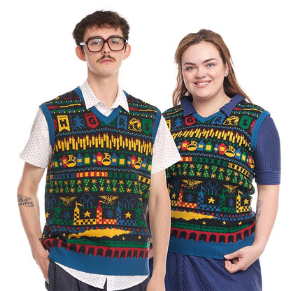 Débardeur de Noël Tricoté Harry Potter