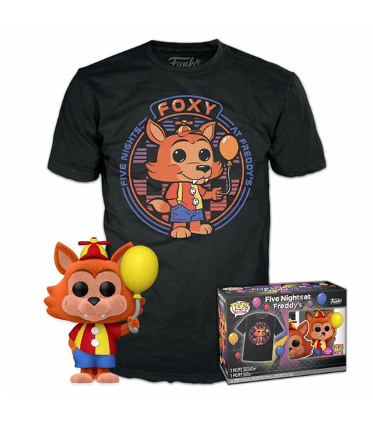 Balloon Foxy (Flocked) - Pop! & Tee