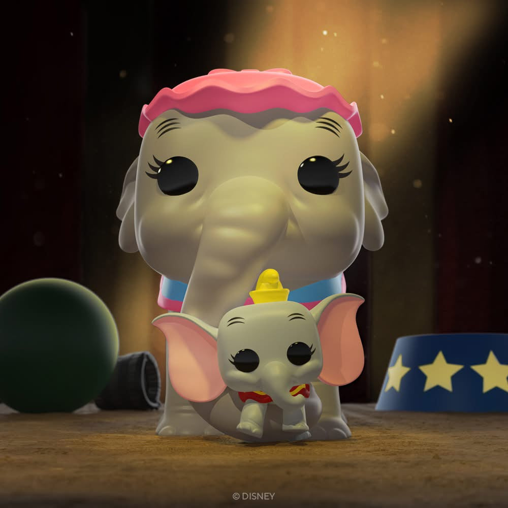 Pop! Super Mrs. Jumbo with Dumbo