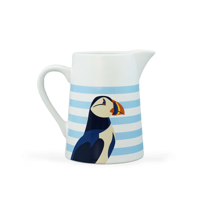 Pichet céramique RSPB - macareux bleu 500 ml