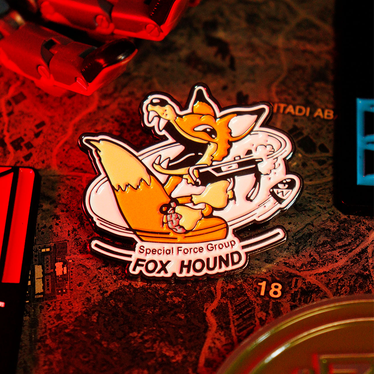 Pin’s Metal Gear Solid  - Foxhound