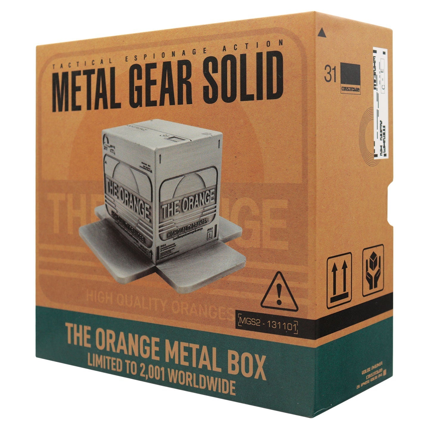 Réplique collector Metal Gear Solid - 2 Cardboard Box