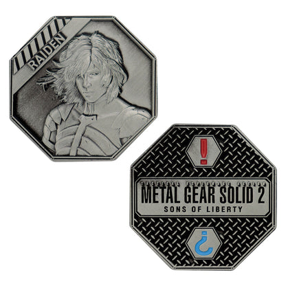 Pièce collector Metal Gear Solid - 2 Raiden