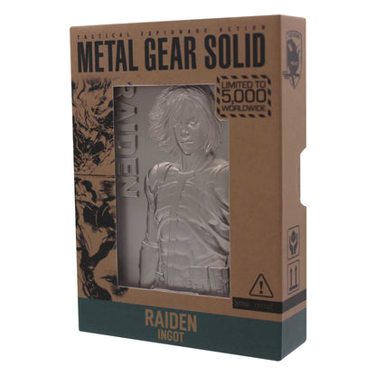 Lingot collector Metal Gear Solid - 2 Raiden