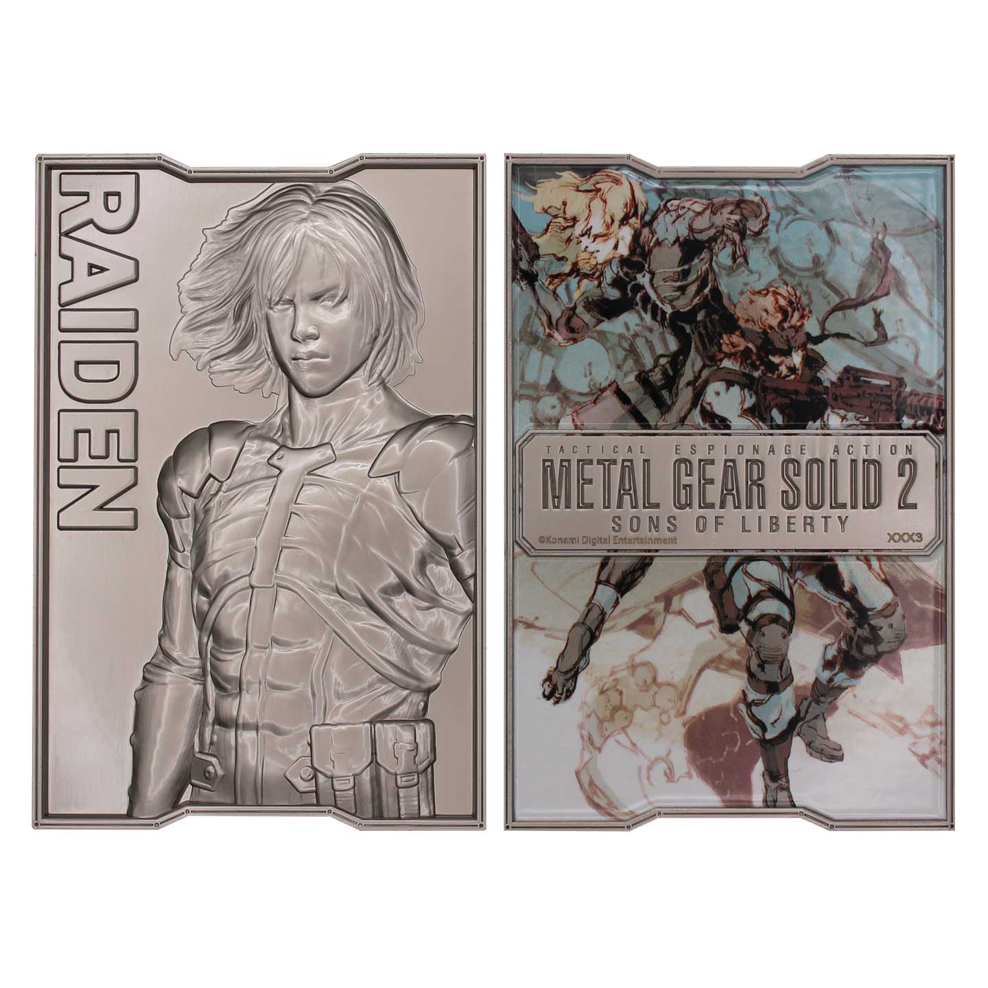 Lingot collector Metal Gear Solid - 2 Raiden