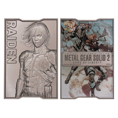 Lingot collector Metal Gear Solid - 2 Raiden