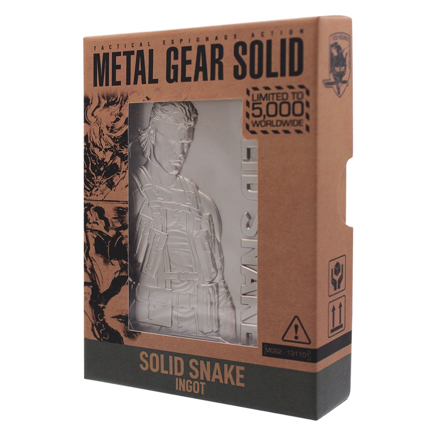 Lingot collector Metal Gear Solid - 2 Solid Snake