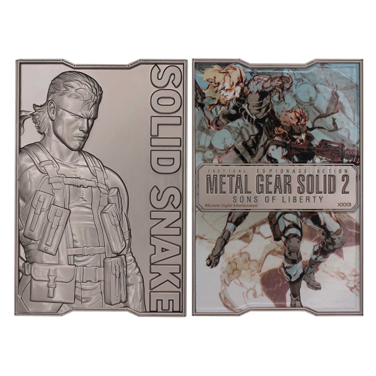 Lingot collector Metal Gear Solid - 2 Solid Snake