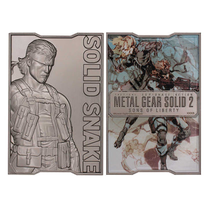 Lingot collector Metal Gear Solid - 2 Solid Snake