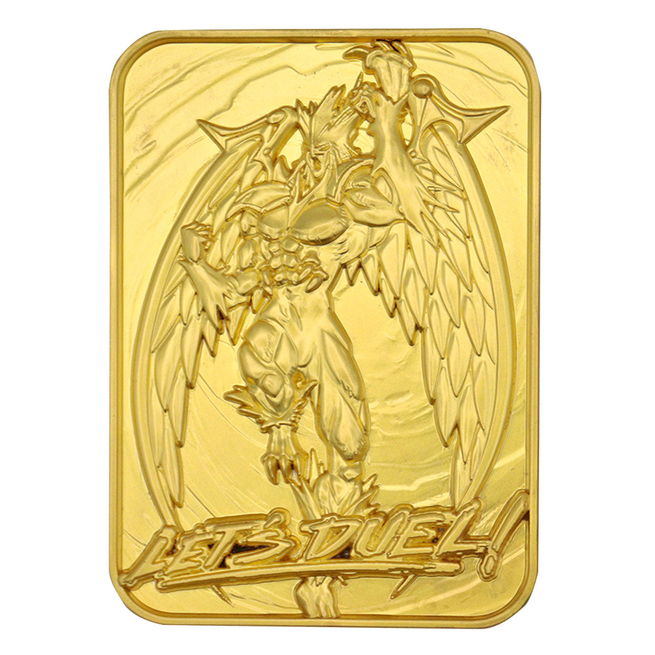 Lingot plaqué or collector Yu-Gi-Oh! - GX Elemental Hero Avian 24K