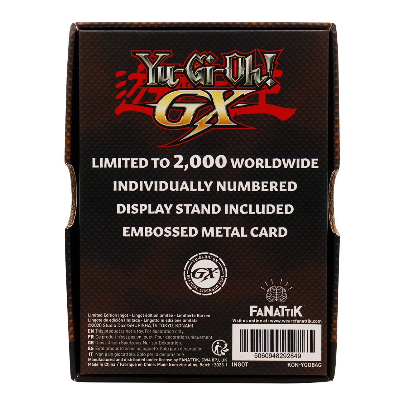 Lingot plaqué or collector Yu-Gi-Oh! - GX Elemental Hero Burstinatrix 24KLLingot plaqué or collector Yu-Gi-Oh! - GX Elemental Hero Burstinatrix 24KiLingot plaqué or collector Yu-Gi-Oh! - GX Elemental Hero Burstinatrix 24KnLingot plaqué or collector Yu-Gi-Oh! - GX Elemental Hero Burstinatrix 24KgLingot plaqué or collector Yu-Gi-Oh! - GX Elemental Hero Burstinatrix 24KoLingot plaqué or collector Yu-Gi-Oh! - GX Elemental Hero Burstinatrix 24KtLingot plaqué or collector Yu-Gi-Oh! - GX Elemental Hero Burstinatri