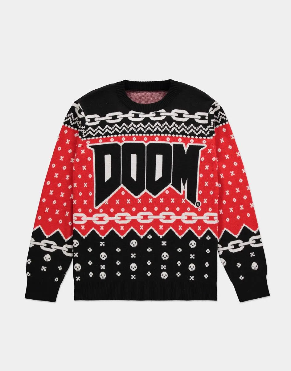 Doom Weihnachtspullover 