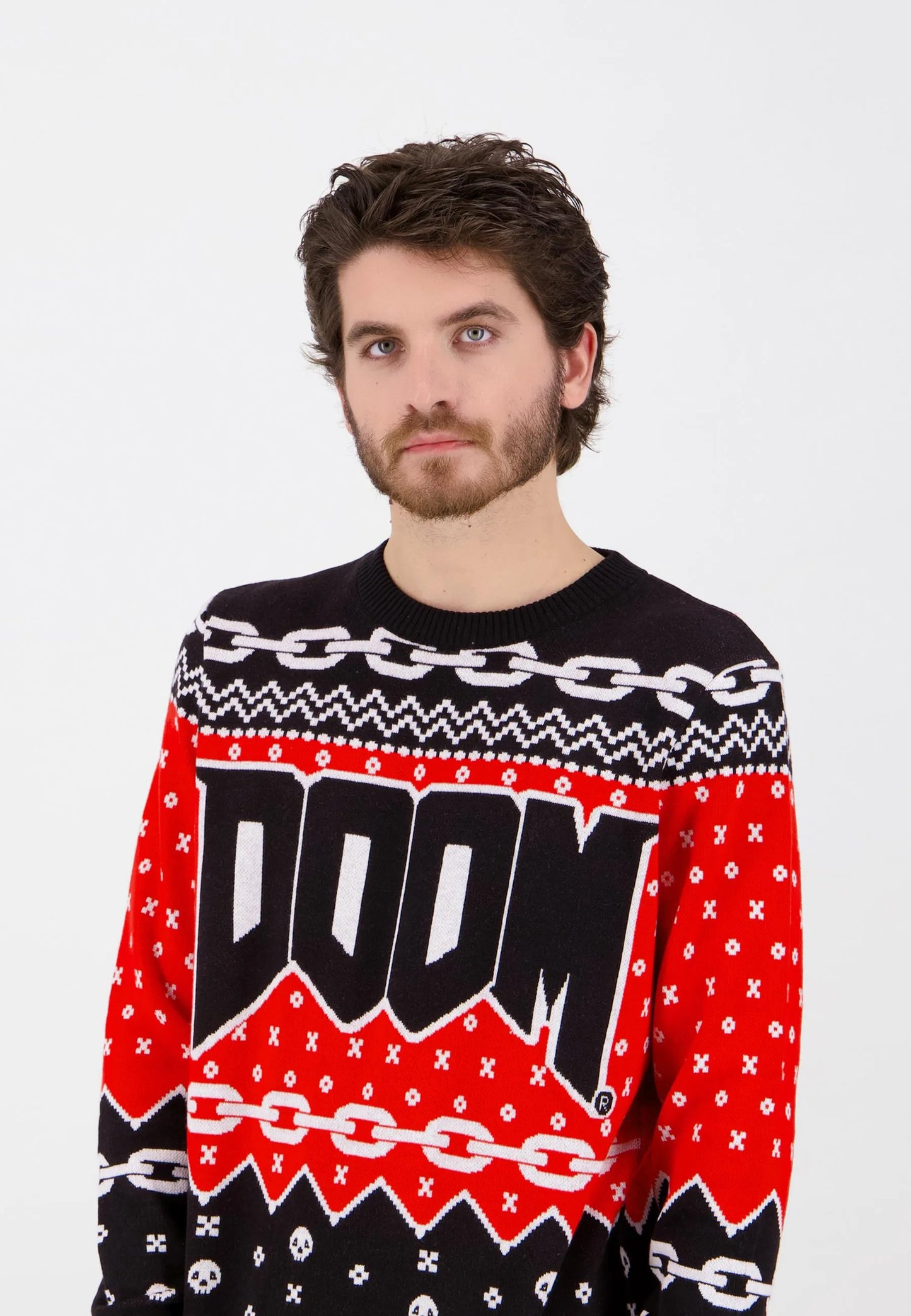 Doom Weihnachtspullover 