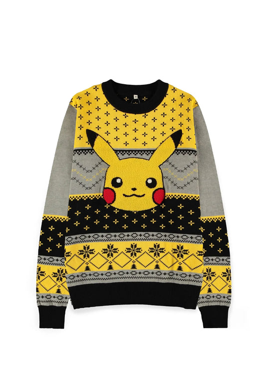 Pull de Noel Pokemon - Pikachu – vue principale