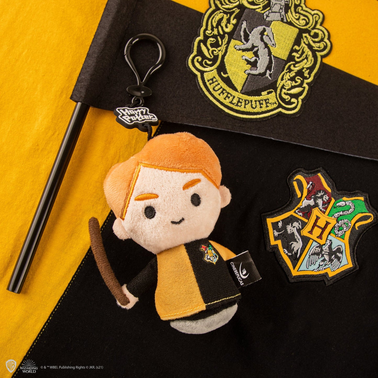 *Porte-clés Peluche Cédric Diggory Tournoi des Trois Sorciers