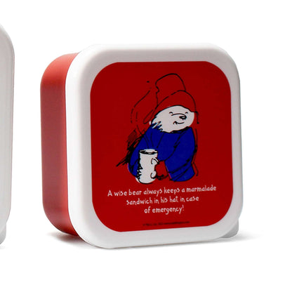 Lot de 3 boîtes à snack Paddington