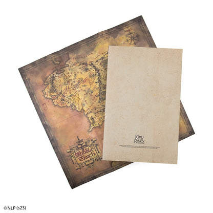 Carnet Terre du Milieu avec Carte incluse