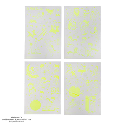 Autocollants Phosphorescent Le Petit Prince