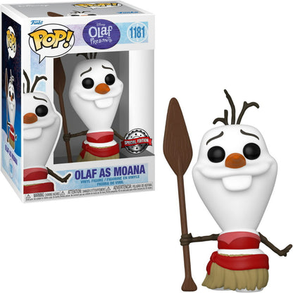 Pop! Olaf en Vaiana - PRECOMMANDE*