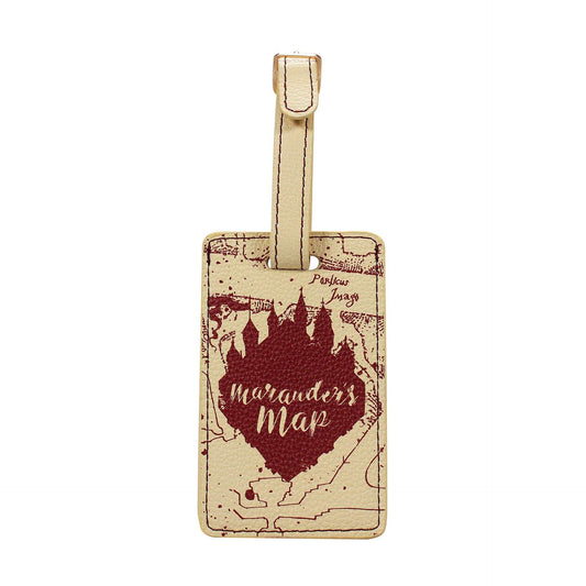 Étiquette à bagage Harry Potter - Carte du Maraudeur