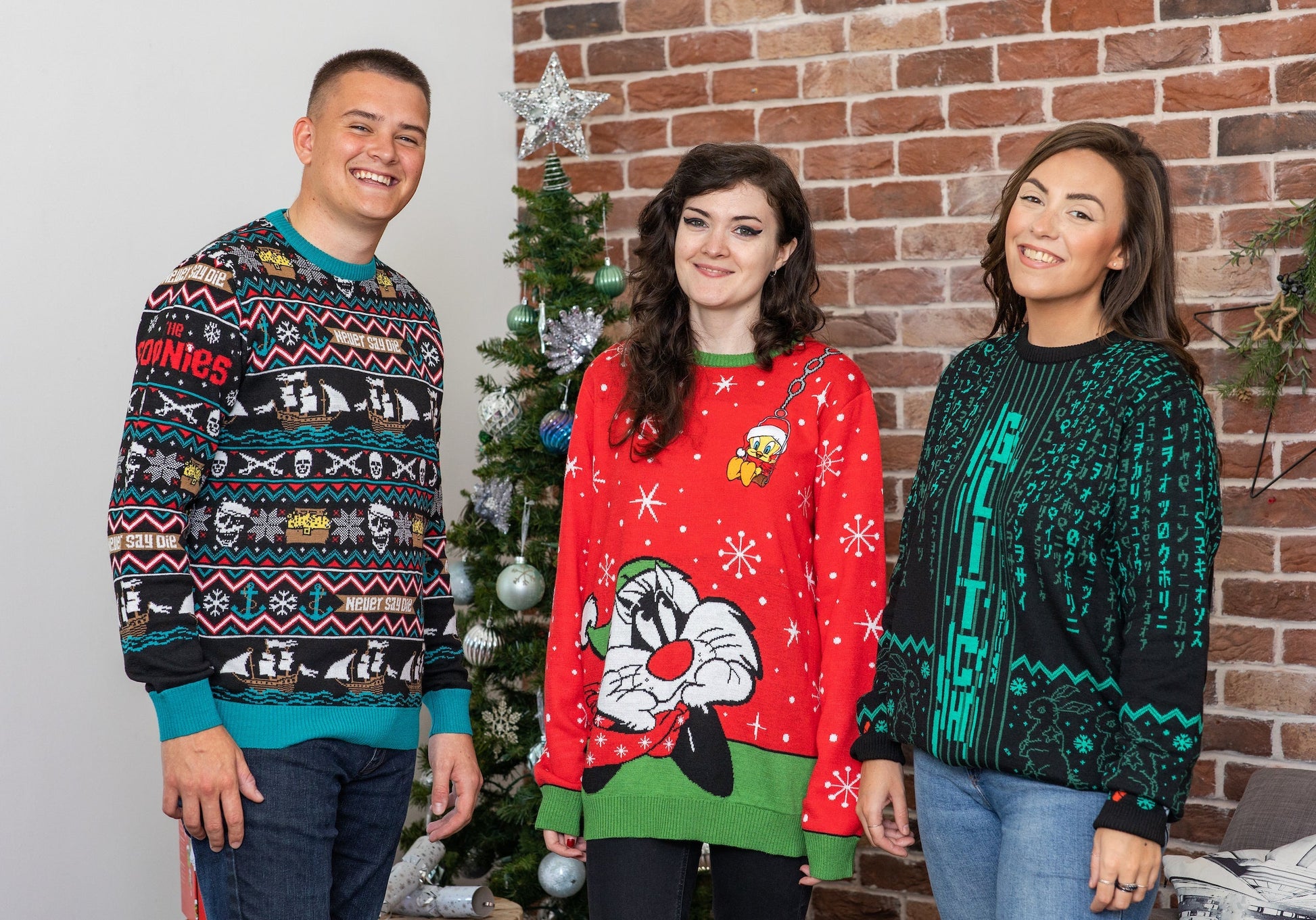 Pull de Noël Matrix