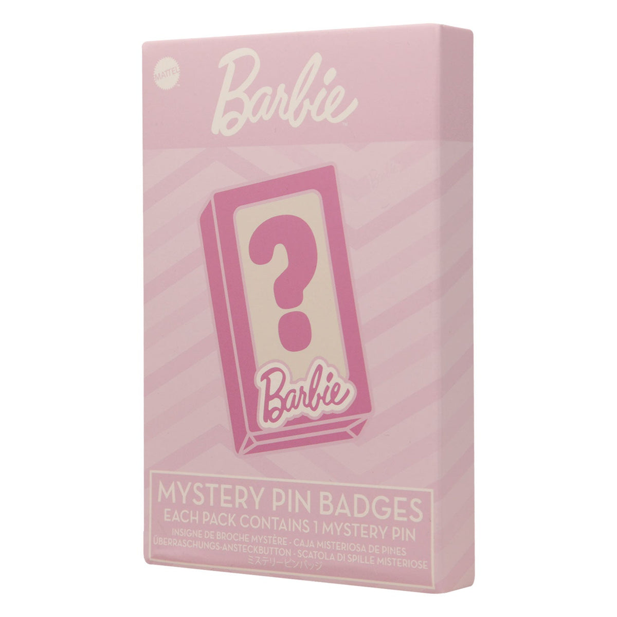 Display de 12 blind boxes Barbie - pin’s mystère - blind box angle