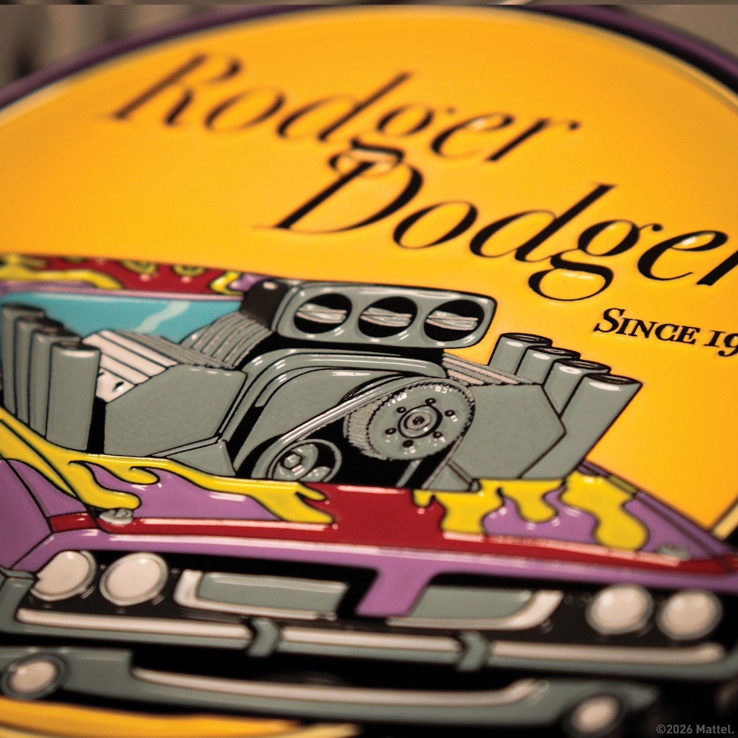 Médaillon collector Hot Wheels - ™ Rodger Dodger™