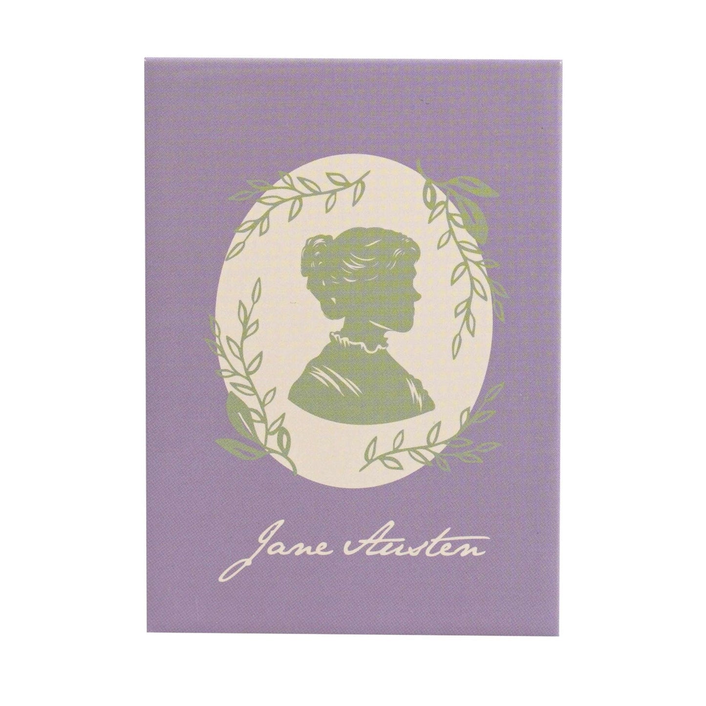 Aimant Jane Austen - Métal Silhouette