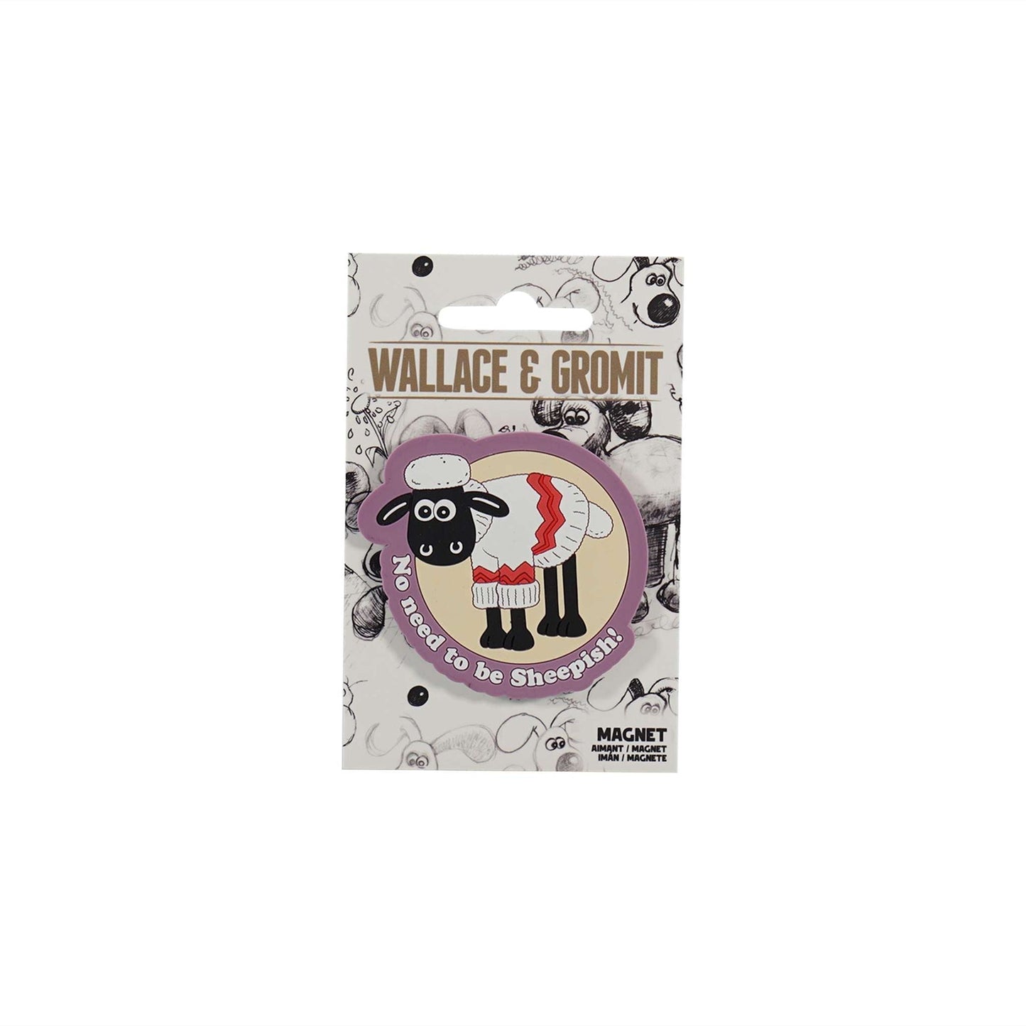 Aimant Wallace & Gromit - Shaun