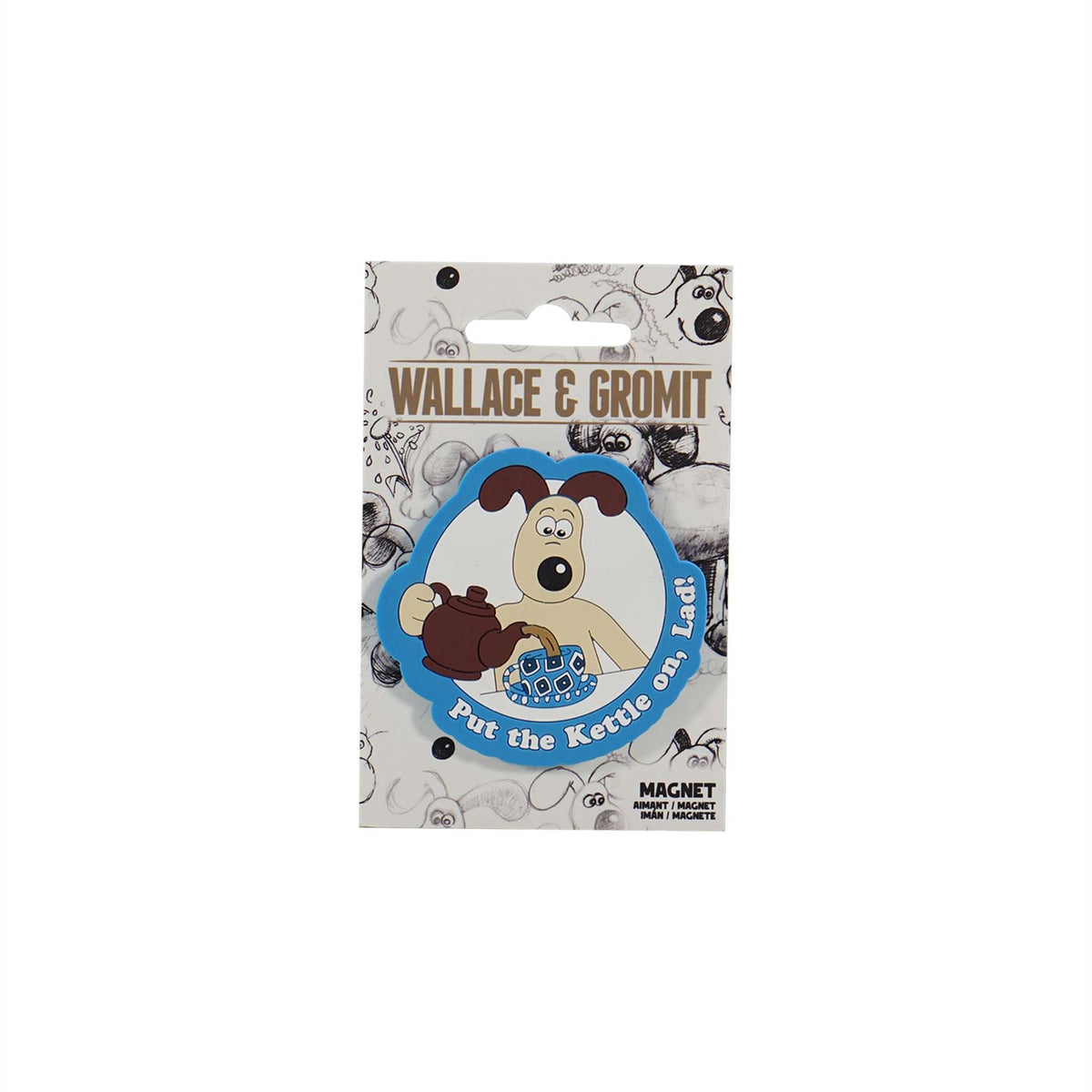 Wallace & Gromit Magnet - Gromit
