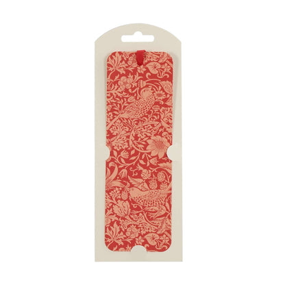 Marque-page papier William Morris - ACS Raspberry