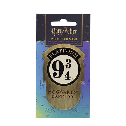 Marque-page en métal Harry Potter - Voie 9¾