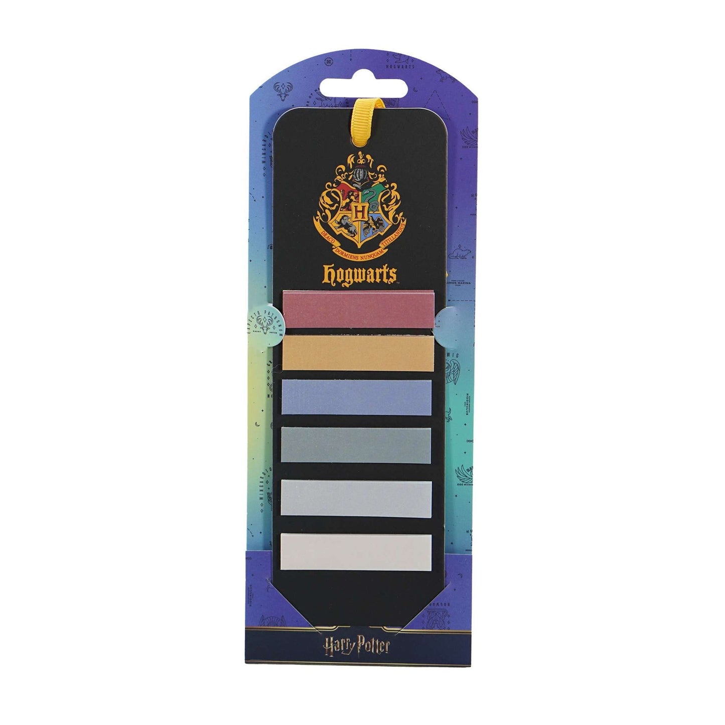 Marque-page Harry Potter - avec onglets adhésifs Poudlard