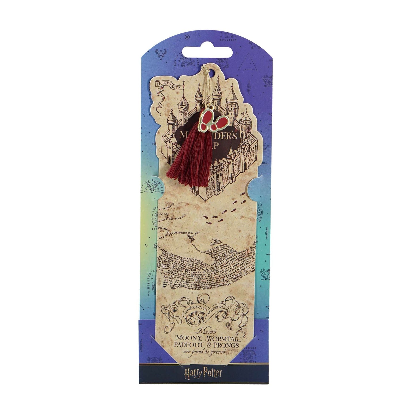 Marque-page avec breloque et pompon Harry Potter