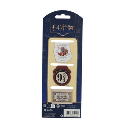 Lot de marque-pages magnétiques Harry Potter - En route pour Poudlard
