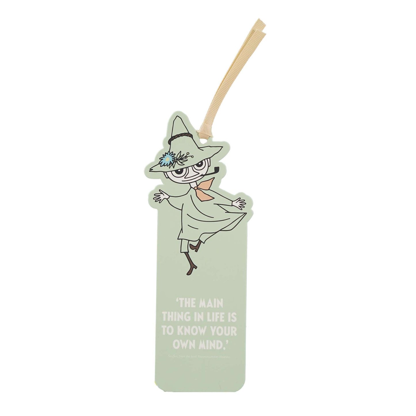 Moomin Lesezeichen aus geschnittenem Papier - Snufkin