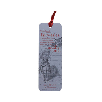Marque-page papier Alice au pays des merveilles - Alice