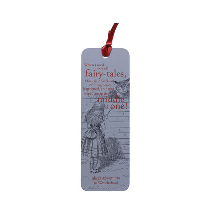 Marque-page papier Alice au pays des merveilles - Alice