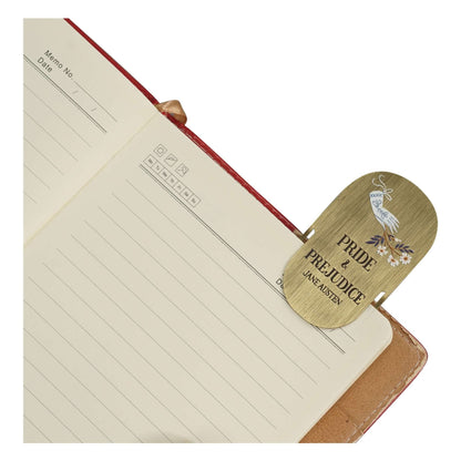 Marque-page en métal Jane Austen - Orgueil et Préjugés