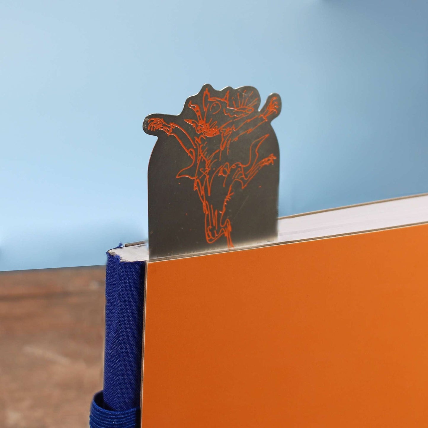 Marque-page en métal Roald Dahl - Fantastic Mr Fox
