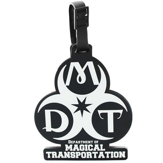 Étiquette à bagage Département des transports magiques